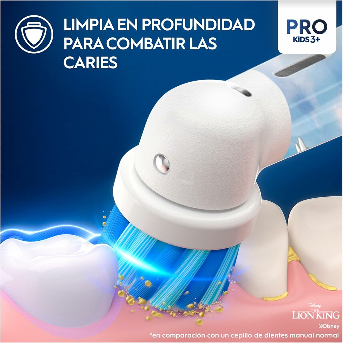 Elektrisk Tandborste Oral-B Rey Leon Röd Multicolour
